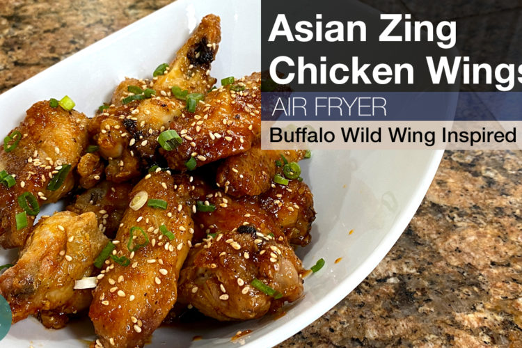 How To Make Asian Zing Chicken Wings Using Air Fryer Anns Home Cuisine