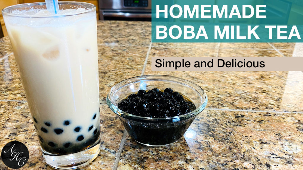 How to Make SIMPLE and DELICIOUS BOBA  MILK TEA Bubble  Tea 