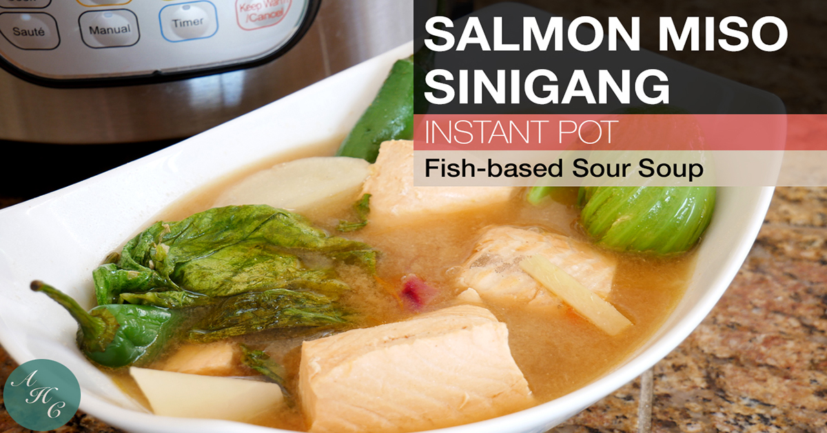 How to Make Salmon Miso Sinigang Recipe Sinigang sa Miso using
