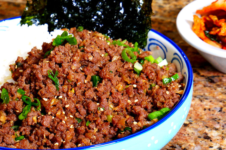 How to make Ground Beef Bulgogi (Korean Grilled BBQ) Recipe - Ann's ...